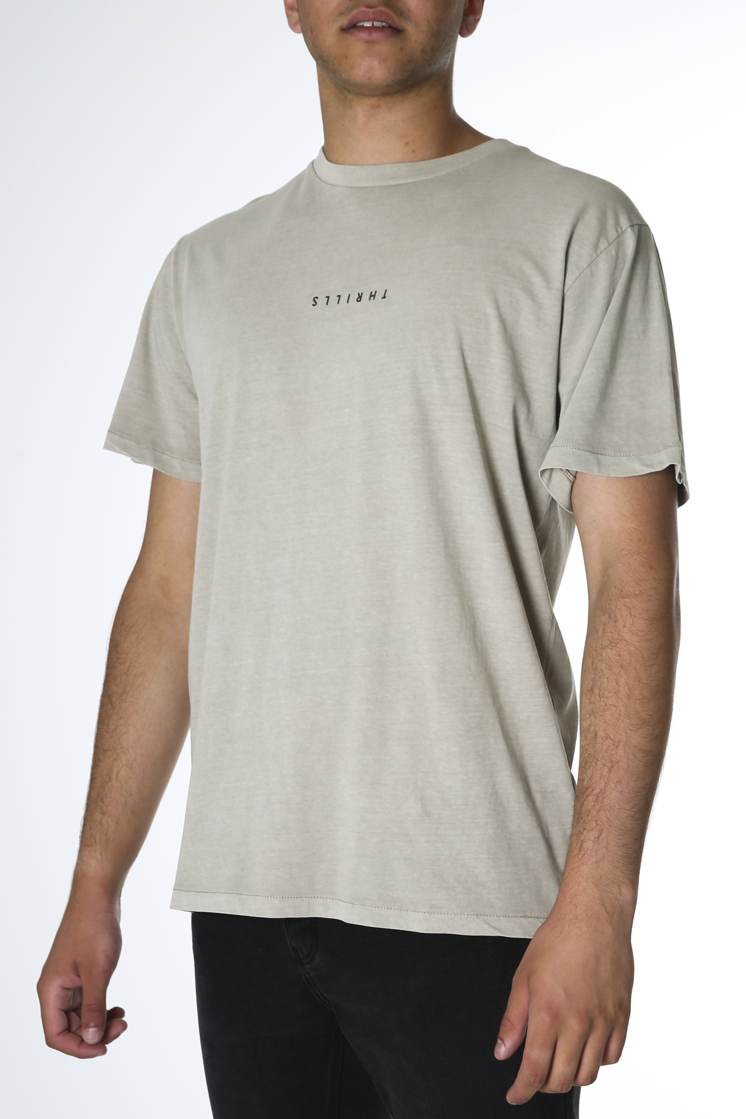 Minimal Thrills Merch Fit Tee Gravel