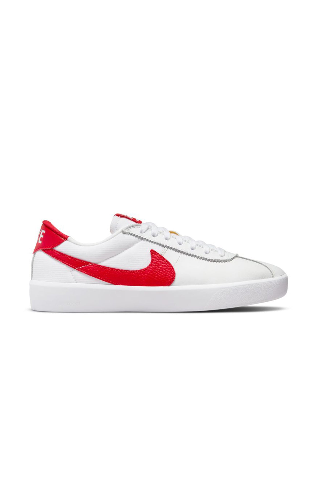 Nike SB Bruin React Skate Shoe White Red