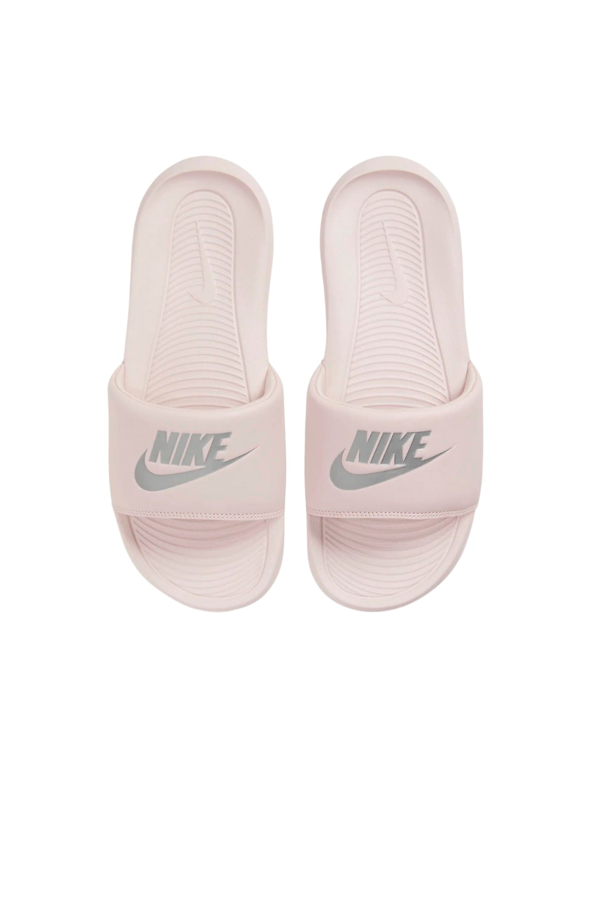 Black nike slides 2024 with rose gold