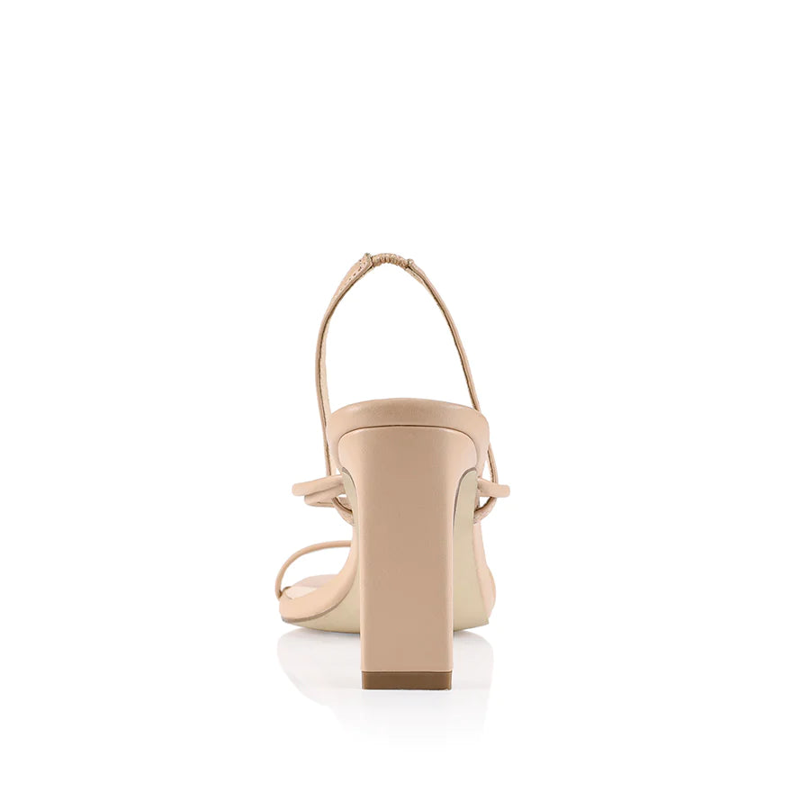 King Strappy Heel Nude Smooth