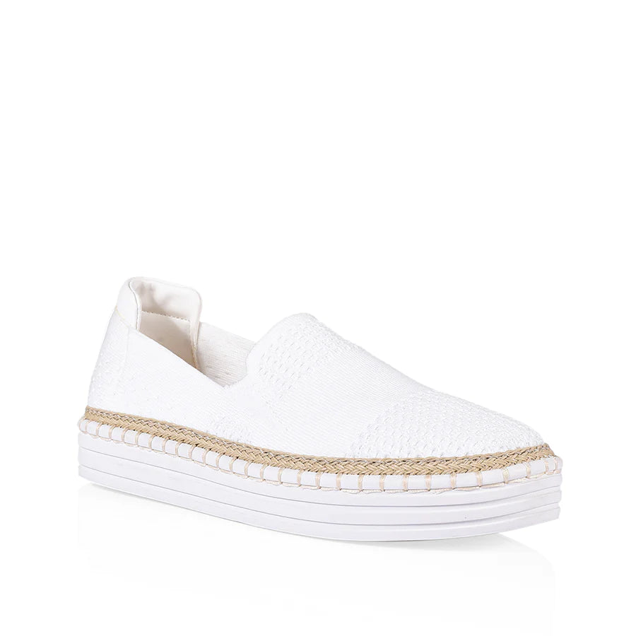 Queen Slip On Sneaker White