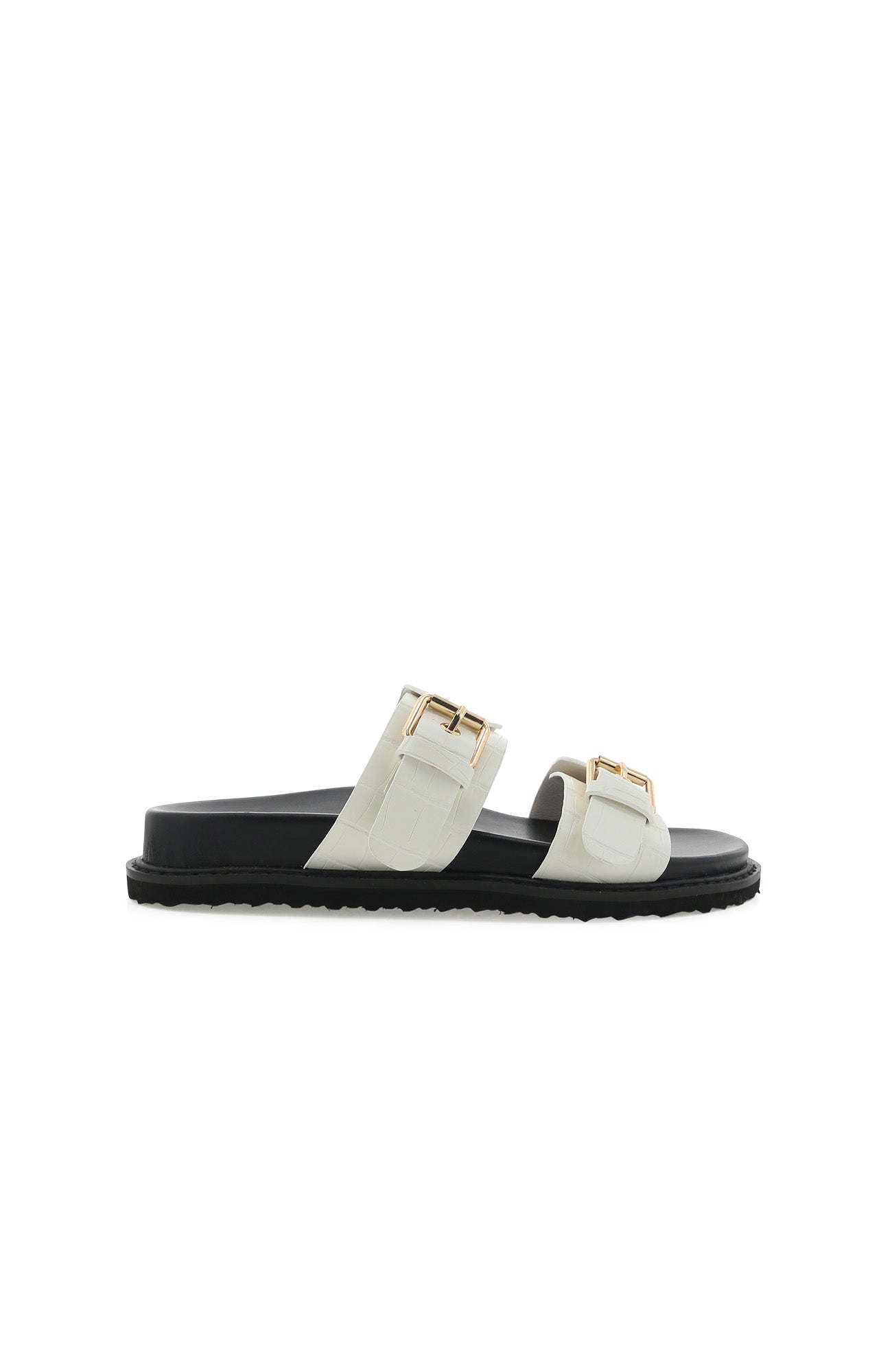 Raiden Sandal Bone Croc