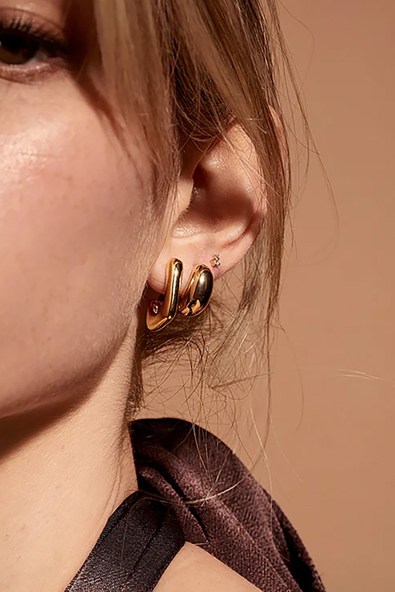 Rumi Earrings Gold