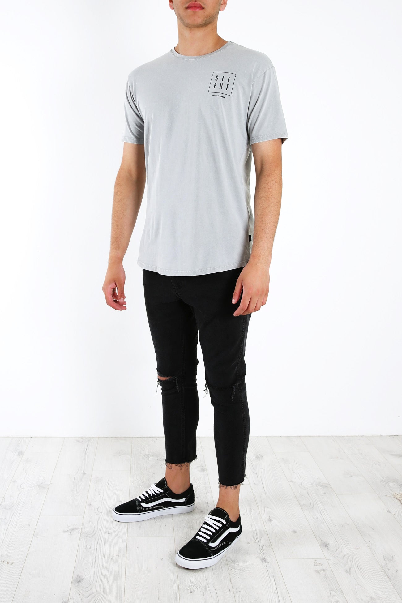 Square Tee Grey