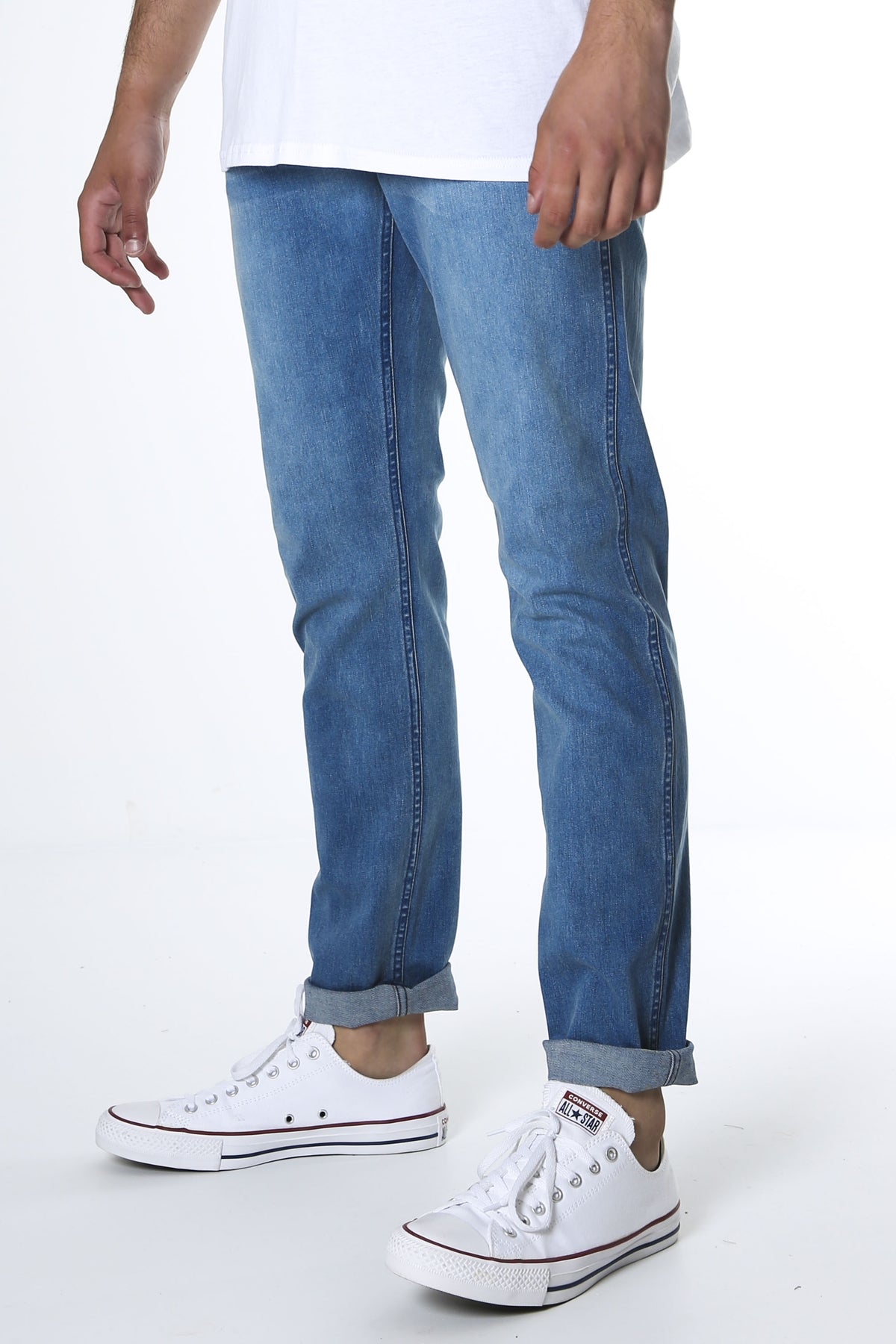 R3 Slim Straight Jean Timeless Blue