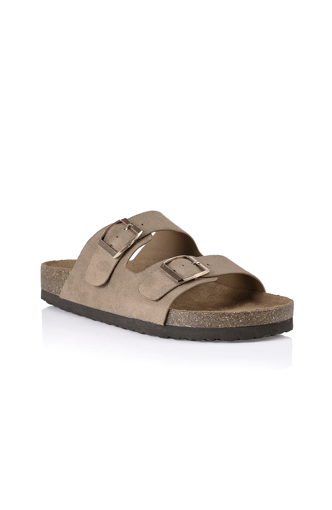 Xylo Foot Bed Slide Taupe Micro